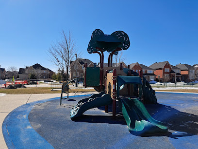 Unique playground structure in Jefferson, Richmond Hill, Ontario